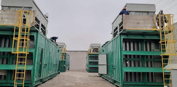 Gas genset enclosure ~ autogeneration and cogeneration